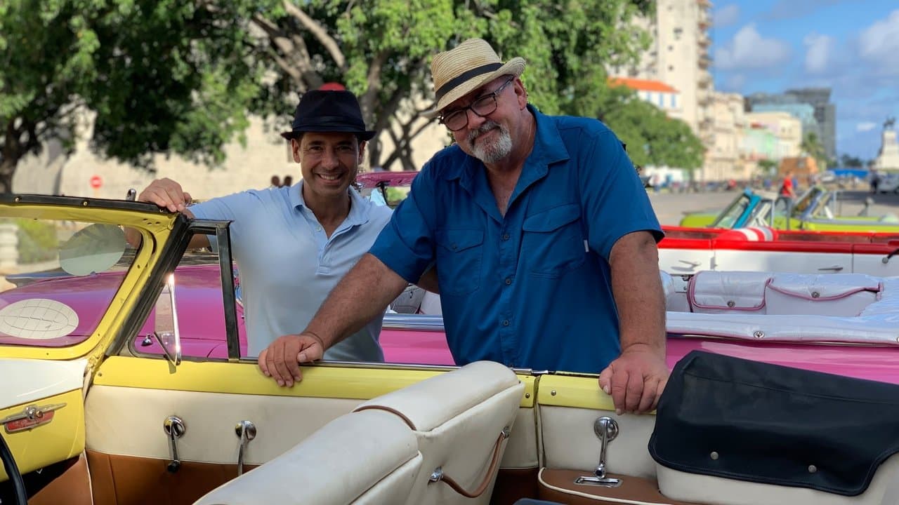 Au volant d'une belle cubaineの背景画像
