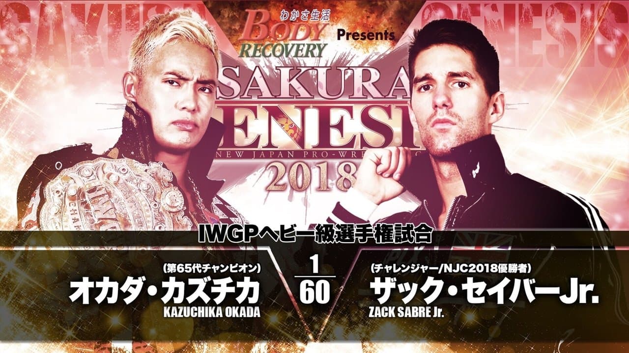NJPW Sakura Genesis 2018の背景画像
