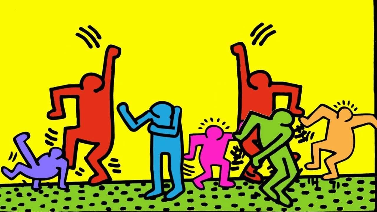 Drawing the Line: A Portrait of Keith Haringの背景画像