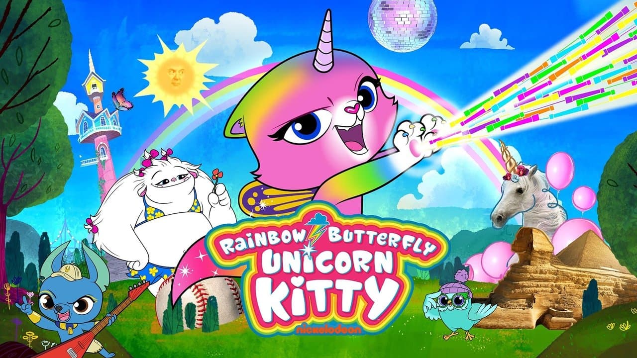 Rainbow Butterfly Unicorn Kittyの背景画像