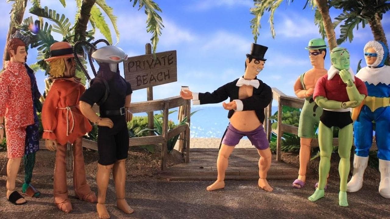 Robot Chicken DC Comics Special II: Villains in Paradiseの背景画像