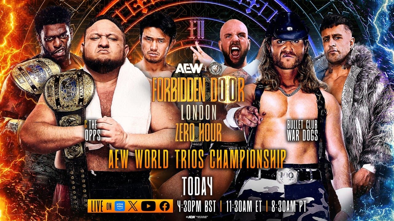 AEW x NJPW: Forbidden Door - Zero Hourの背景画像