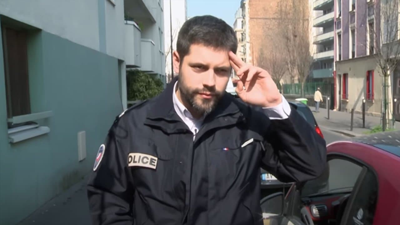 La police de l'humourの背景画像