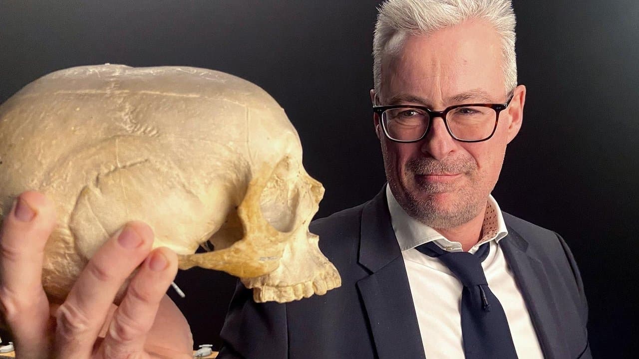 Historien om mennesket - med Rane Willerslevの背景画像