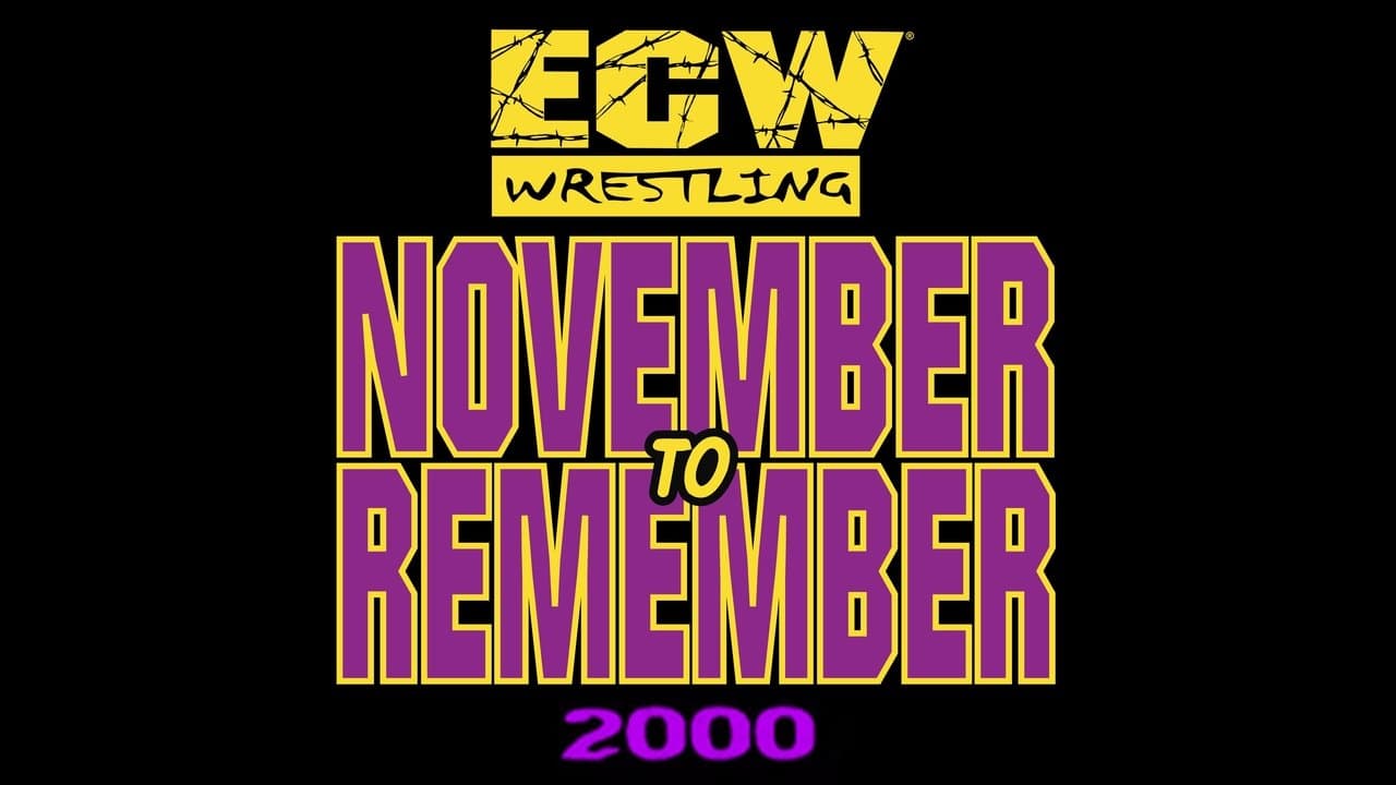 ECW November to Remember 2000の背景画像