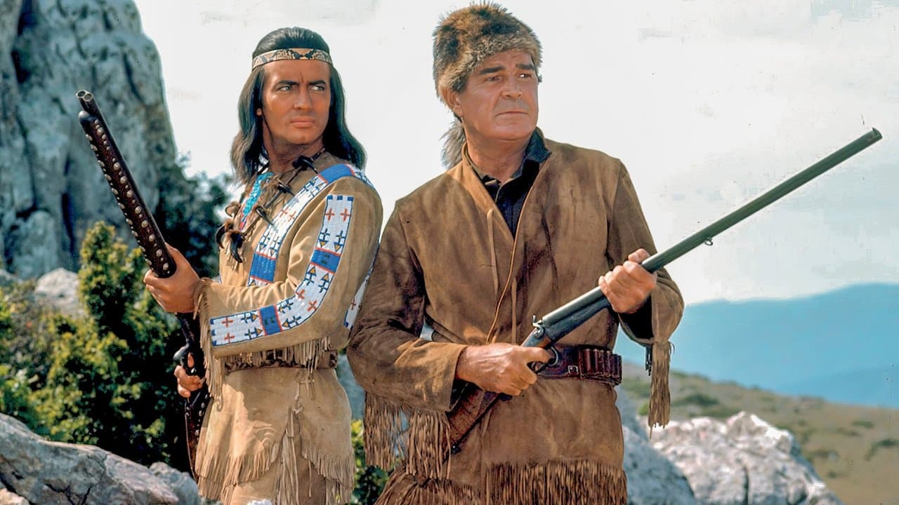 Winnetou und sein Freund Old Firehandの背景画像