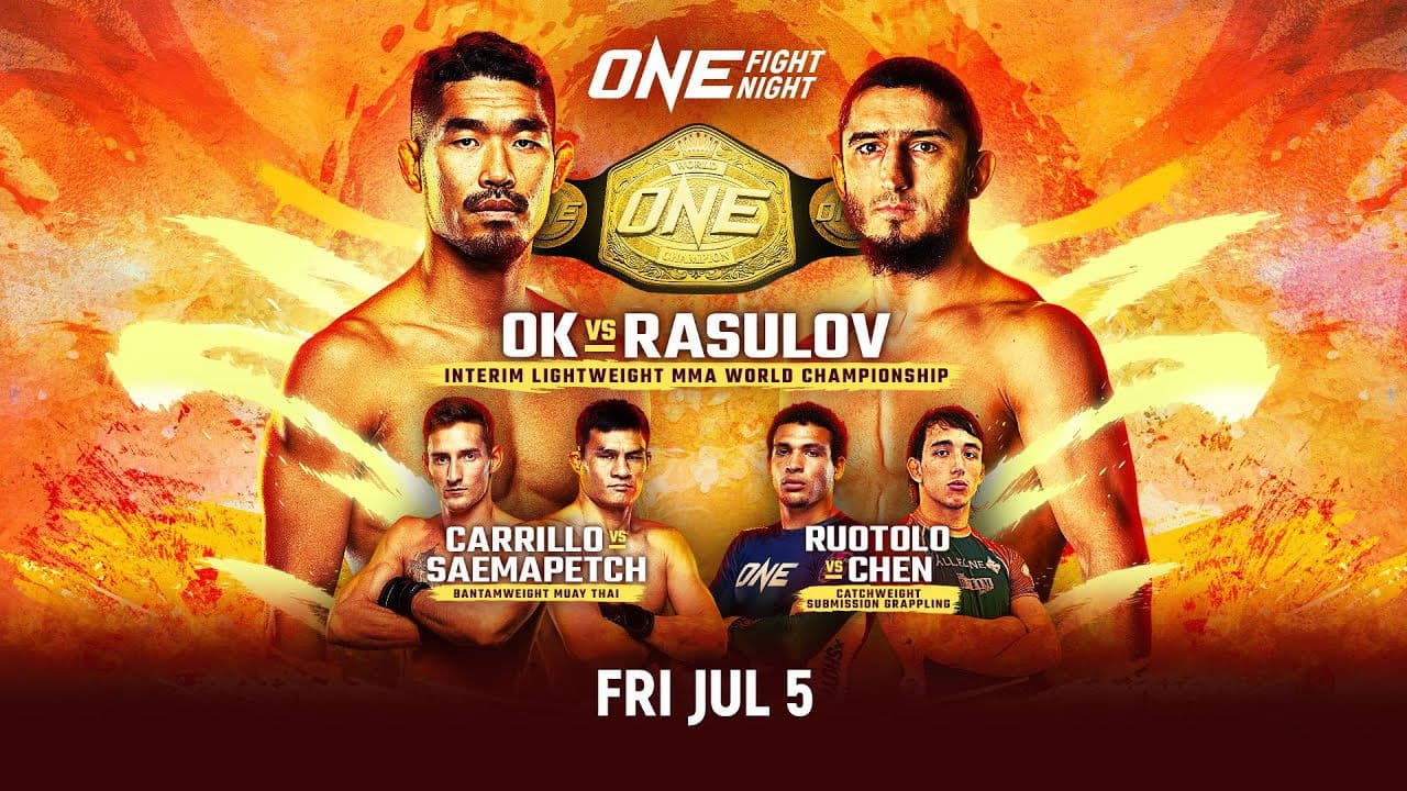 ONE Fight Night 23: Ok vs. Rasulovの背景画像