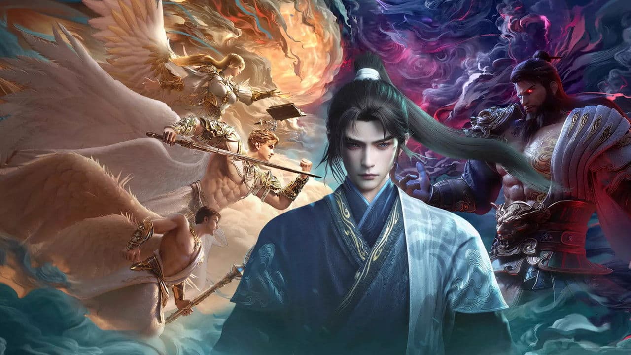 神墓の背景画像