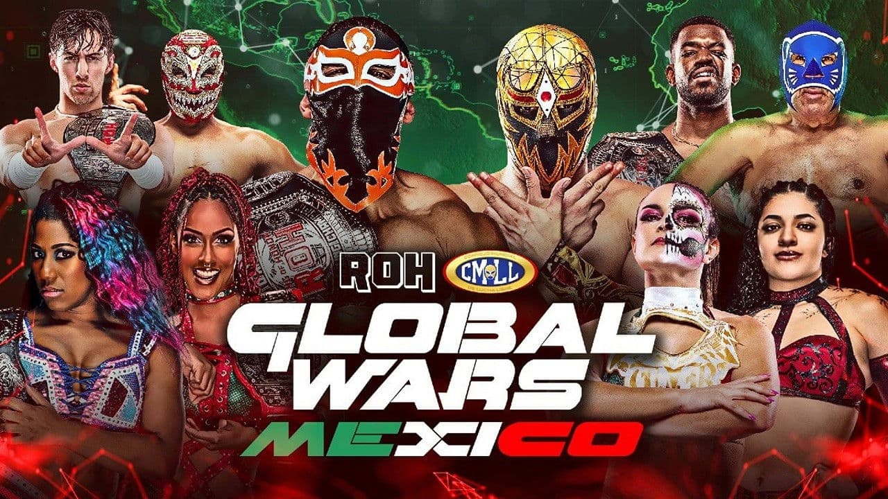 ROH/CMLL Global Wars Mexicoの背景画像