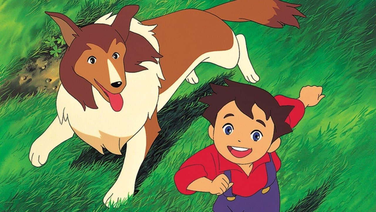 名犬ラッシーの背景画像