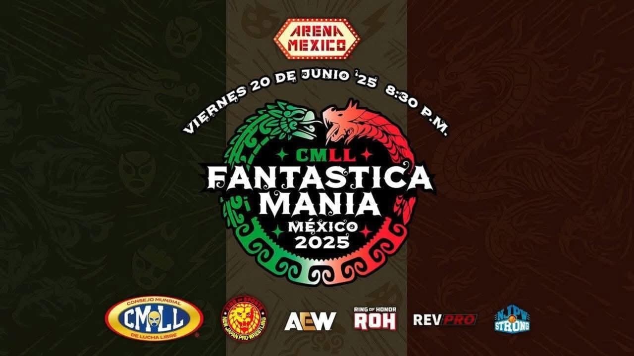 CMLL Presenta NJPW Fantastica Mania México 2025の背景画像