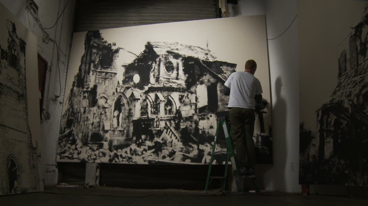 Bull's eye, un peintre à l'affûtの背景画像