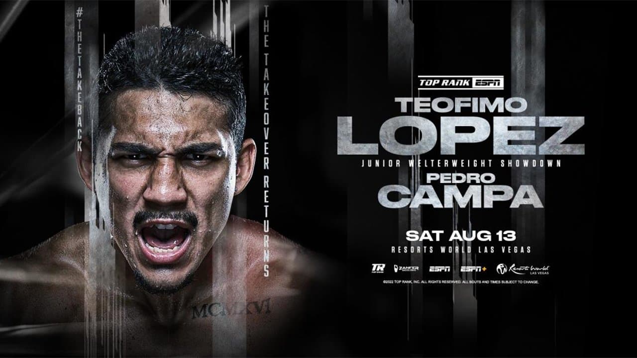 Teofimo Lopez vs. Pedro Campaの背景画像
