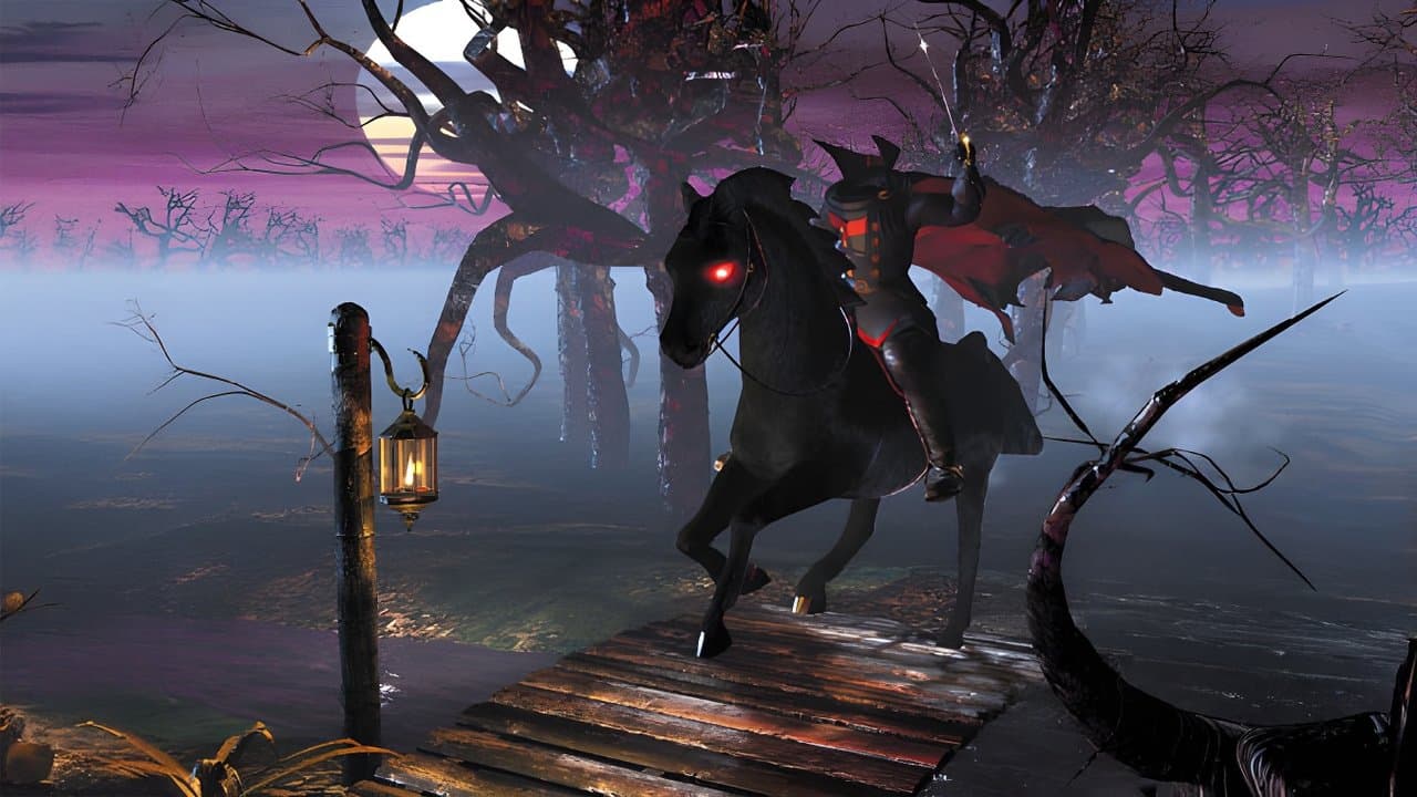 The Night of the Headless Horsemanの背景画像