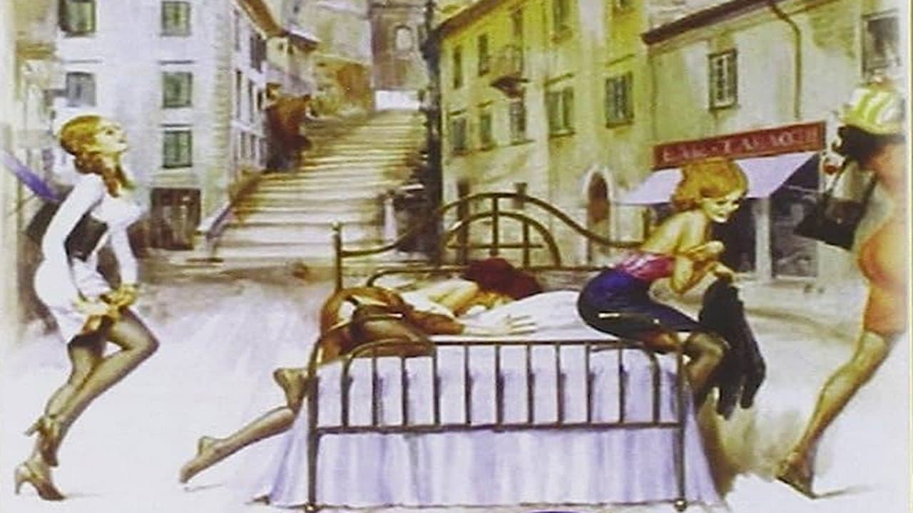 Il letto in piazzaの背景画像
