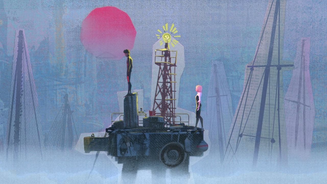 スパイダーマン：ビヨンド・ザ・スパイダーバースの背景画像
