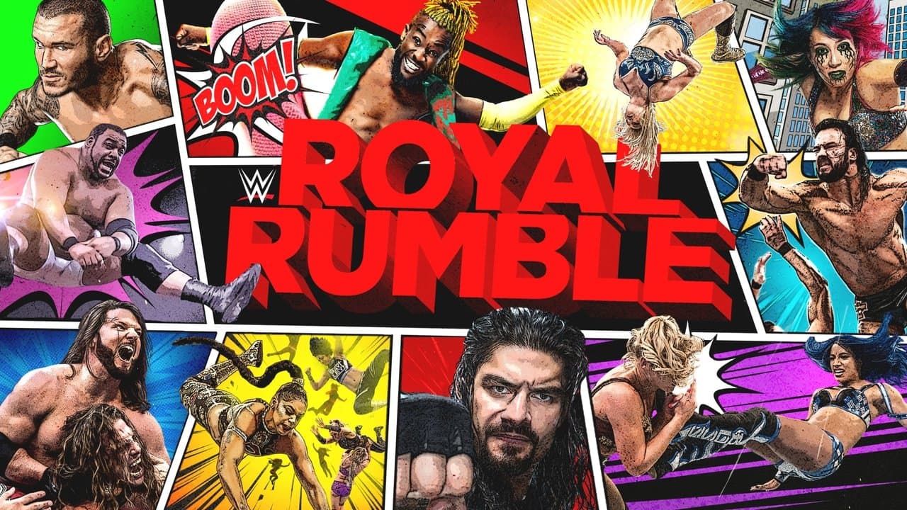WWE Royal Rumble 2021の背景画像