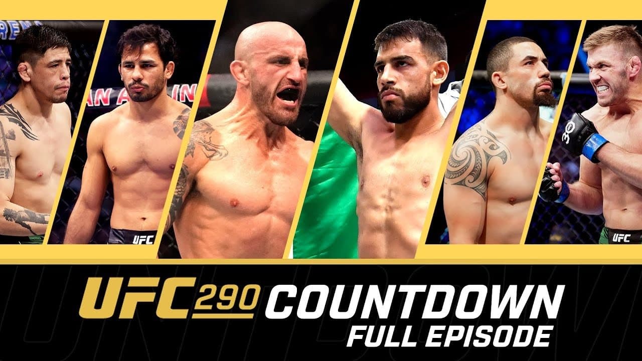 UFC 290 Countdownの背景画像