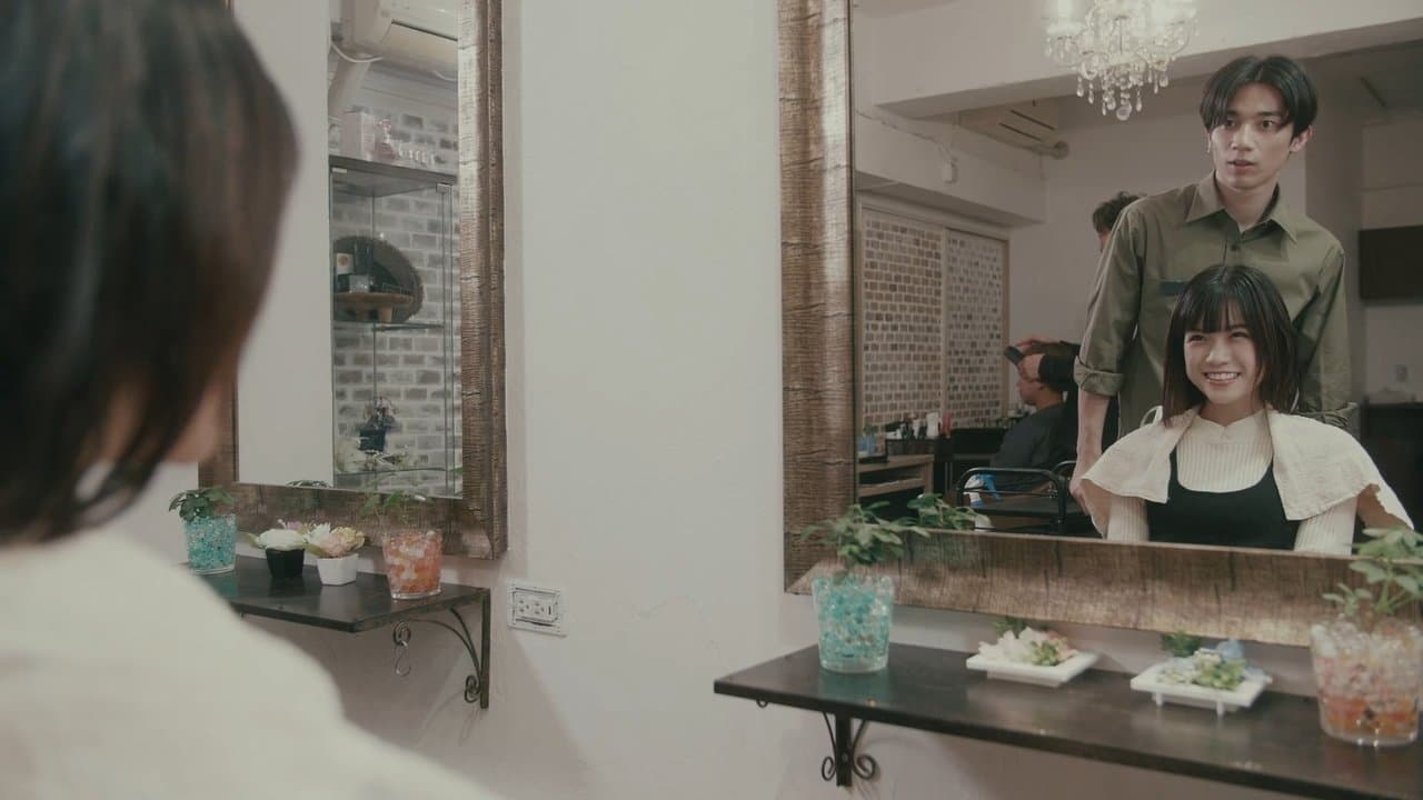 お雛様のヘアカットの背景画像