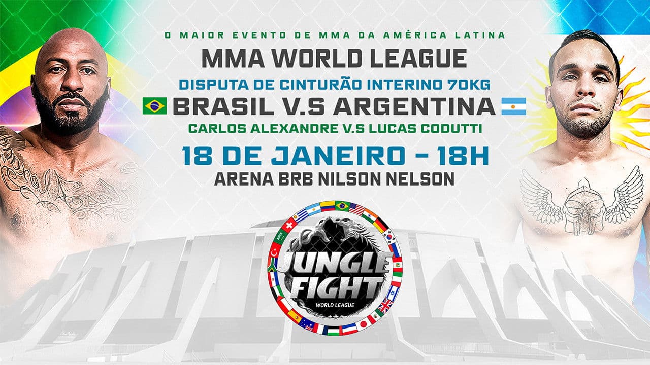 Jungle Fight 134: MMA World Leagueの背景画像
