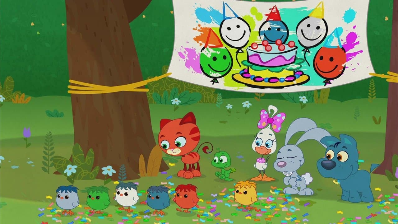 Mini cuccioli - Le quattro stagioniの背景画像