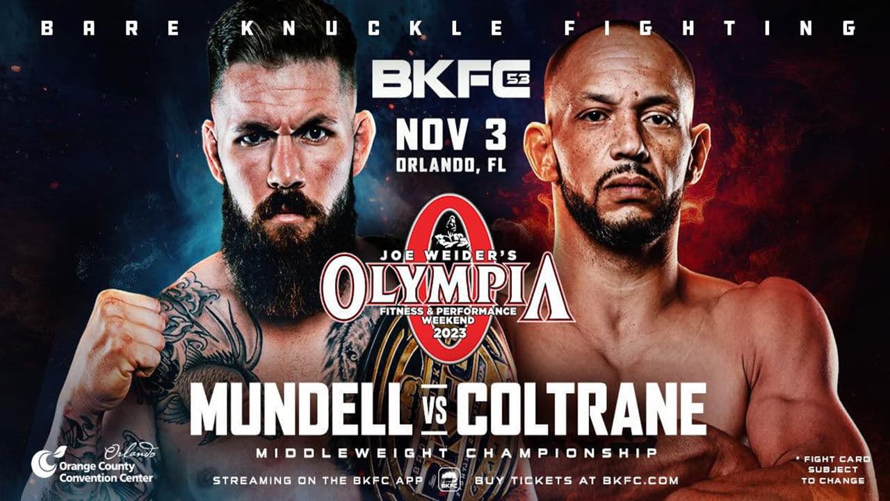BKFC 53: Mundell vs Coltraneの背景画像