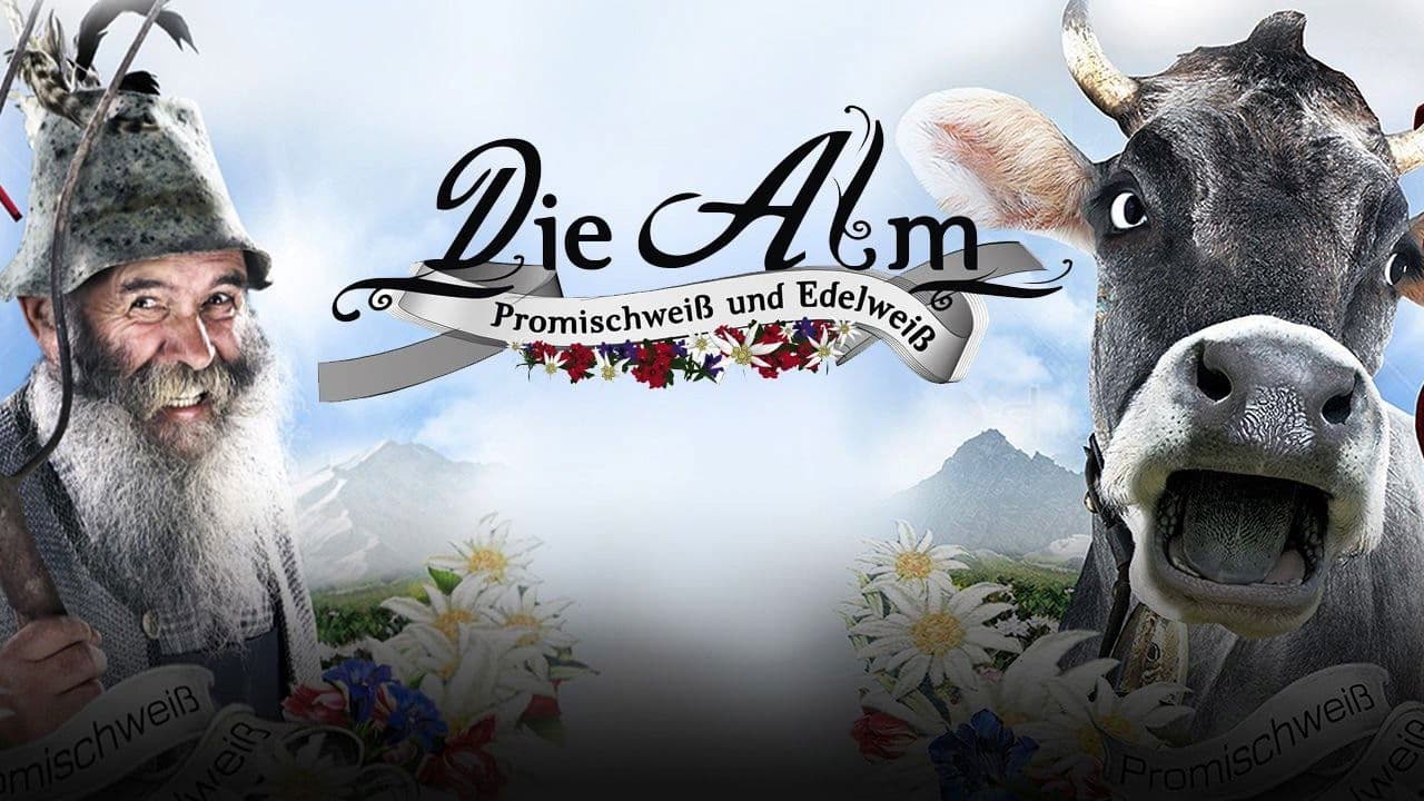 Die Alm - Promischweiß und Edelweißの背景画像
