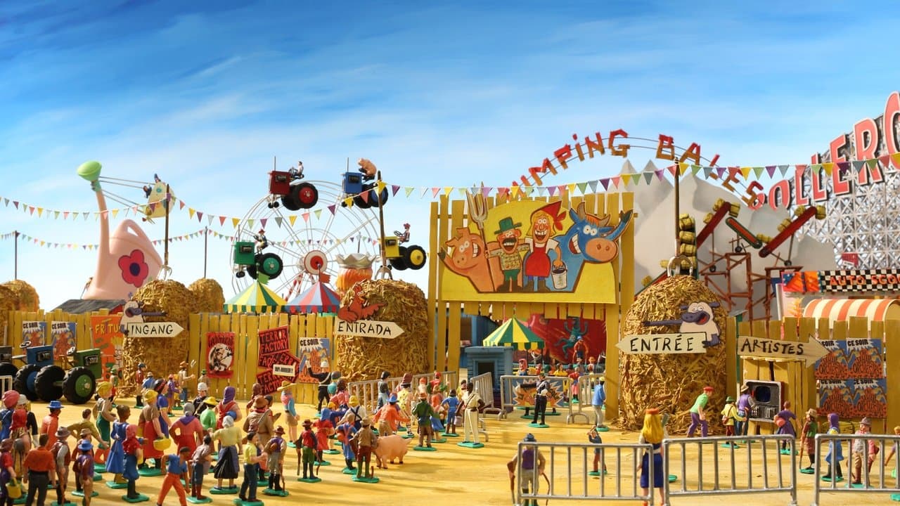 Panique au village : La Foire agricoleの背景画像