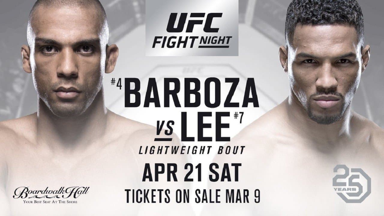UFC Fight Night 128: Barboza vs. Leeの背景画像