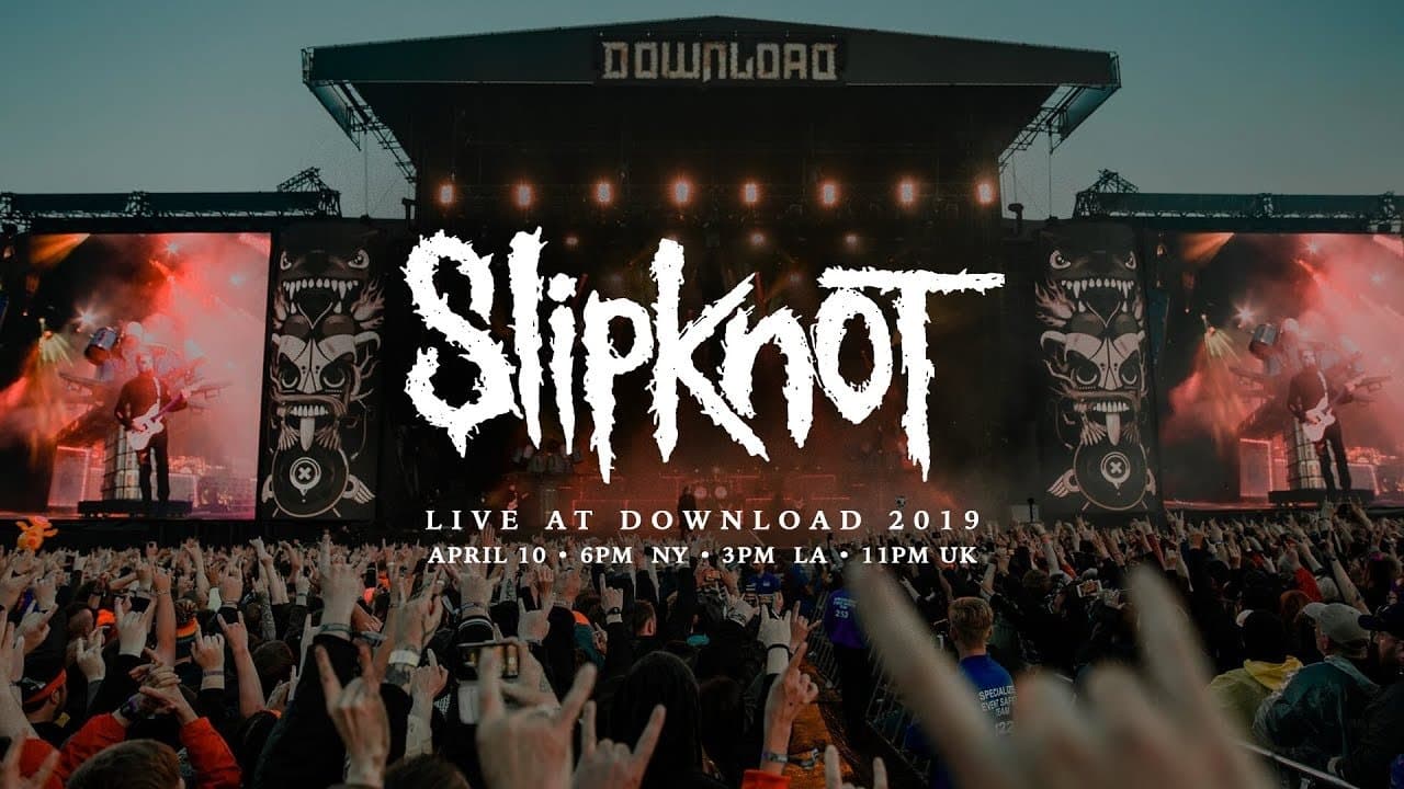 Slipknot - Live at Downloadの背景画像