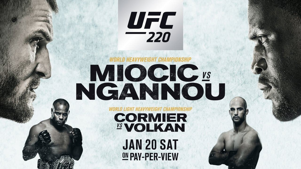 UFC 220: Miocic vs. Ngannouの背景画像