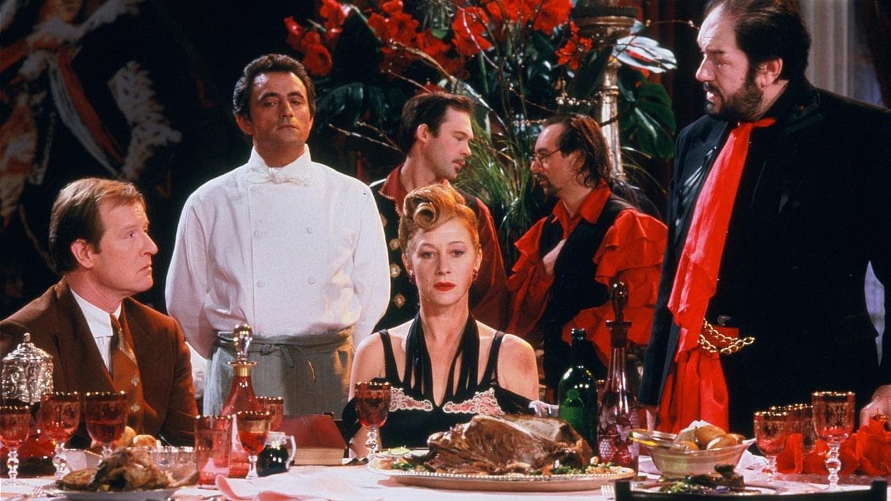 コックと泥棒、その妻と愛人の背景画像