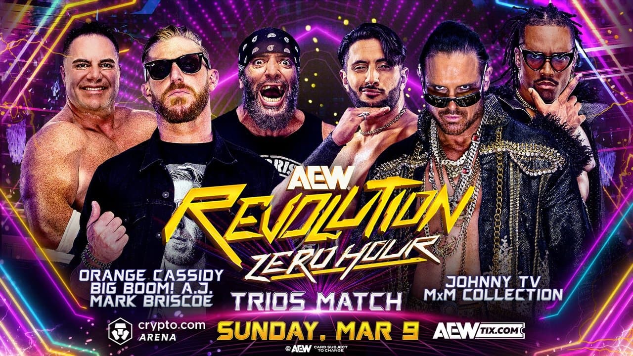 AEW Revolution: Zero Hourの背景画像