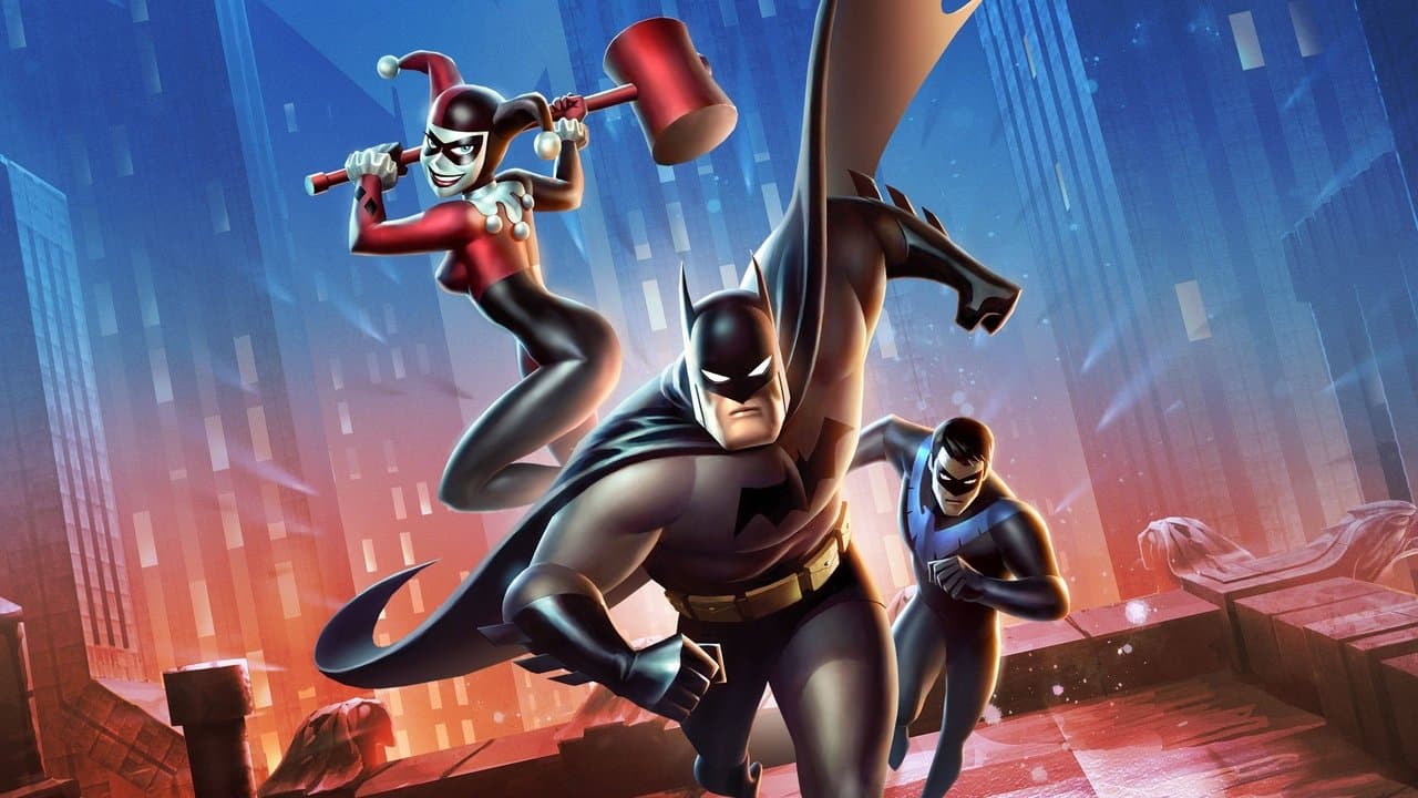 Batman and Harley Quinnの背景画像