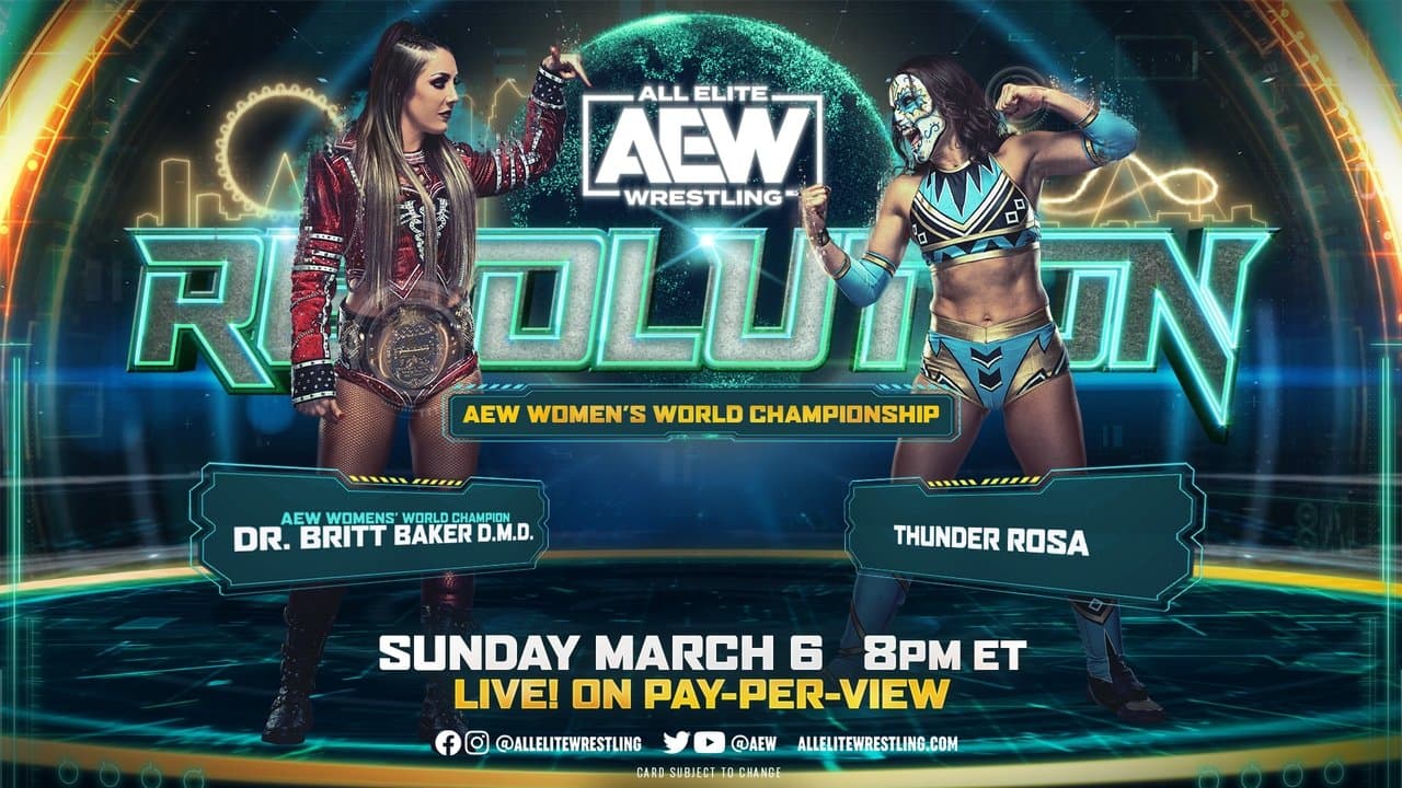 AEW Revolutionの背景画像