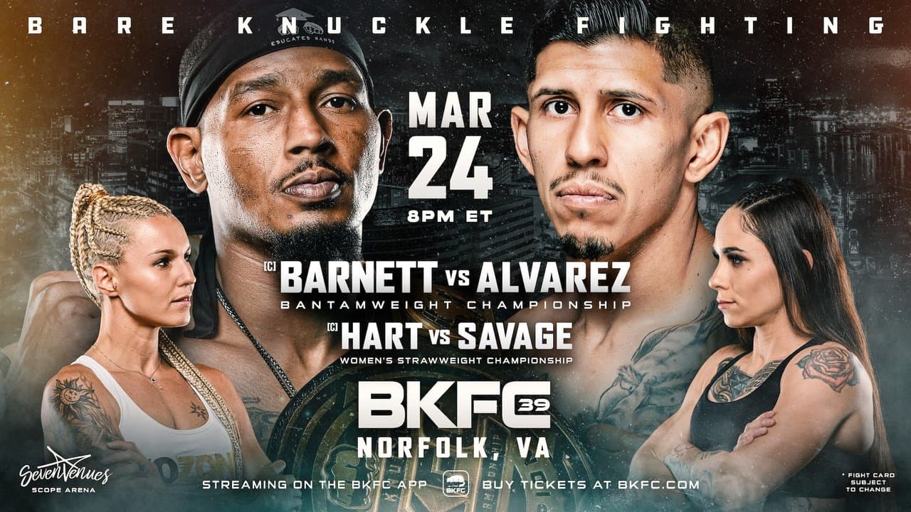BKFC 39: Barnett vs. Alvarezの背景画像