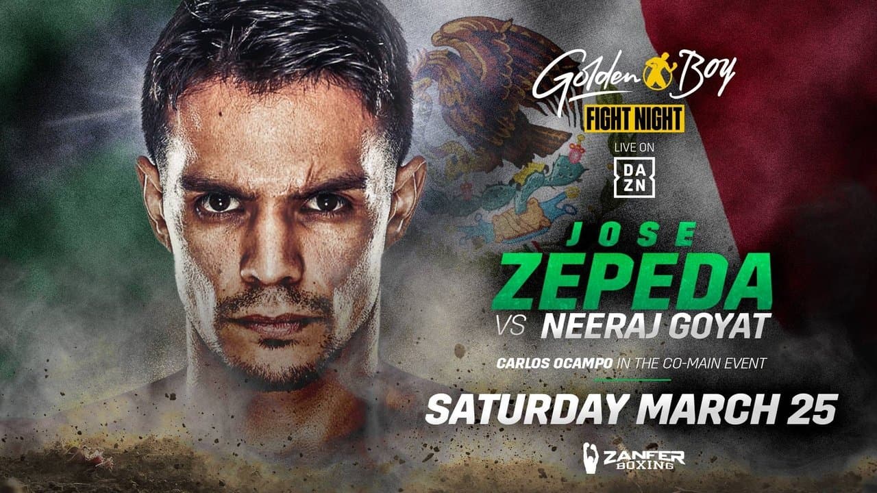 Jose Zepeda vs. Neeraj Goyatの背景画像