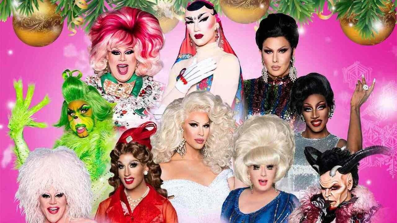 Drag Queen Christmas 2020の背景画像