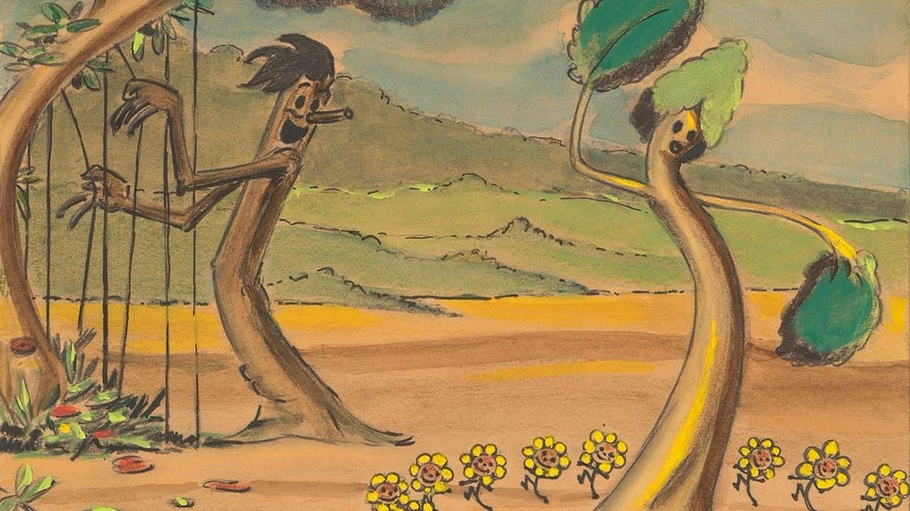 花と木の背景画像