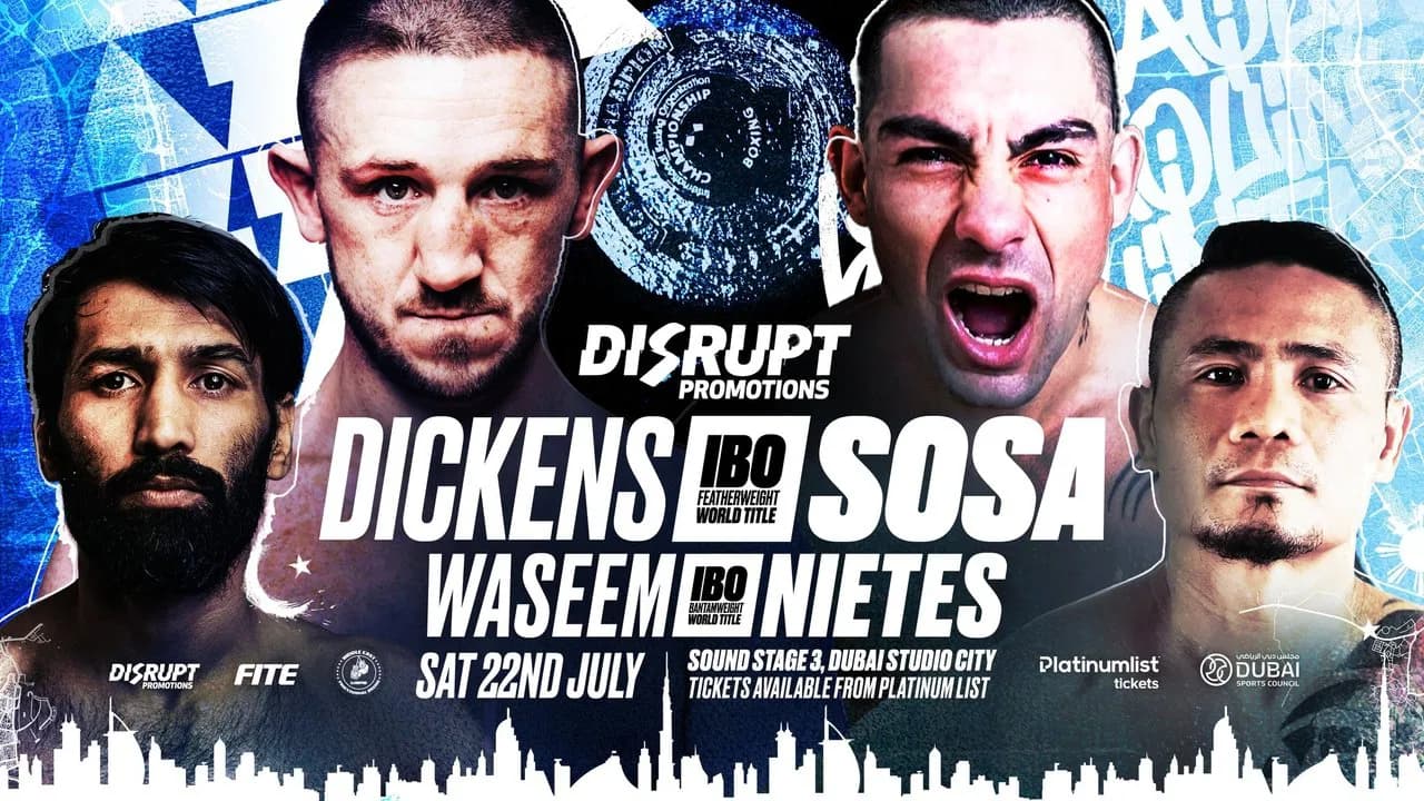 Jazza Dickens vs. Hector Andres Sosaの背景画像