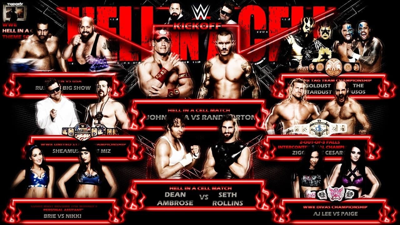WWE Hell In A Cell 2014の背景画像