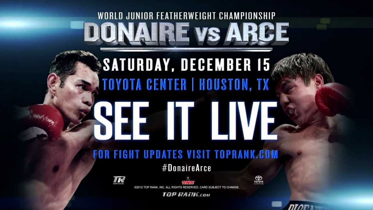 Nonito Donaire vs. Jorge Arceの背景画像