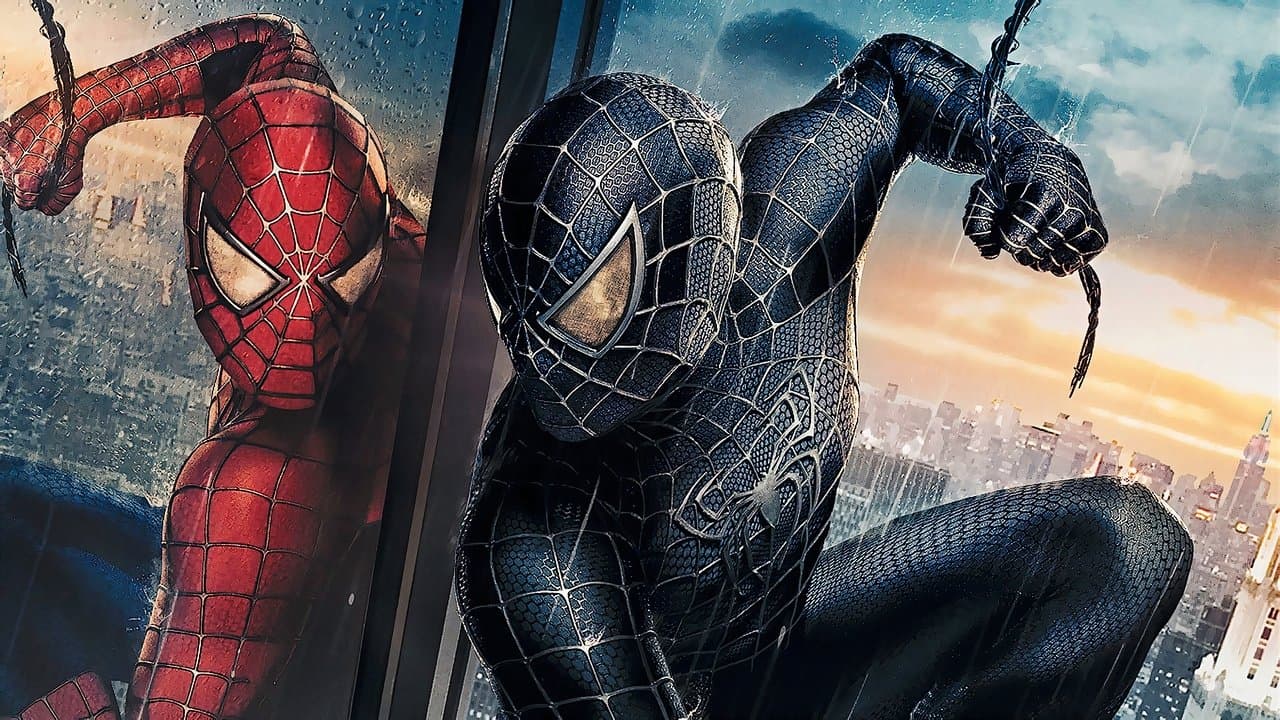 スパイダーマン3の背景画像