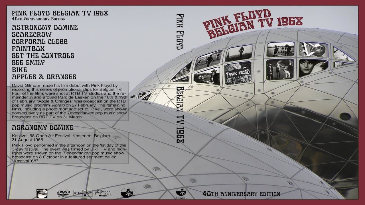 Pink Floyd: Belgian TV 1968の背景画像