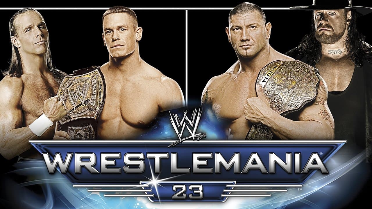 WWE WrestleMania 23の背景画像