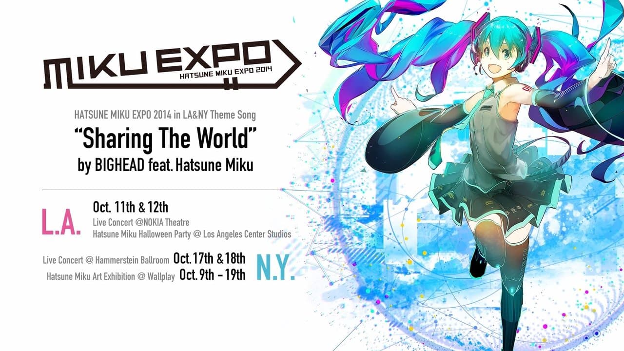 Hatsune Miku: Miku Expo 2014 in New Yorkの背景画像