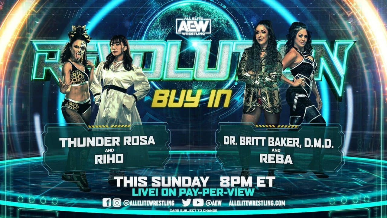 AEW Revolution: The Buy Inの背景画像