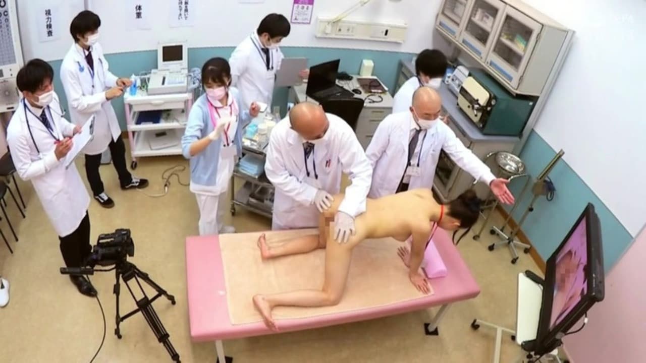 羞恥！新任ナース病棟着任前強制健康診断2021研修医の実験台にさせられた私たちの背景画像