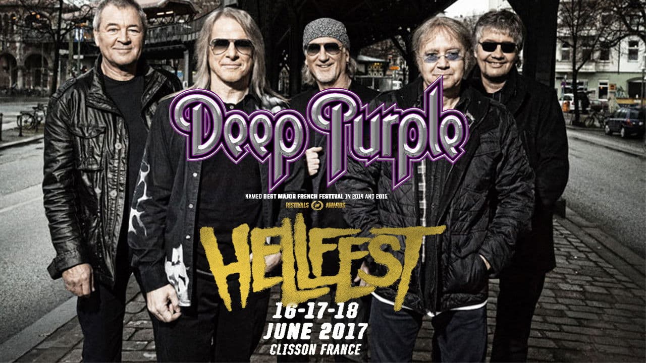 Deep Purple au Hellfest 2017の背景画像