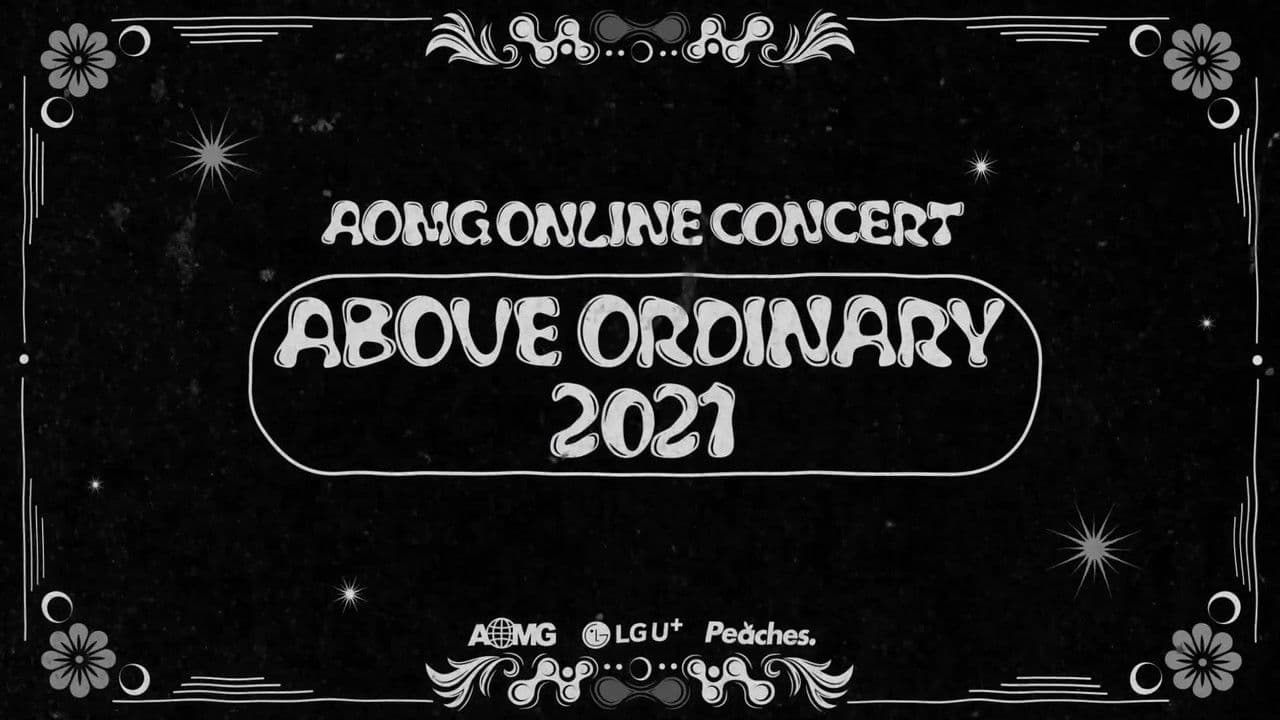 AOMG ONLINE CONCERT : Above Ordinary 2021の背景画像